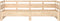 vidaXL - Slaapbank - uitschuifbaar - massief - grenenhout - 2x(90x190) - cm