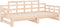 vidaXL - Slaapbank - uitschuifbaar - massief - grenenhout - 2x(90x190) - cm