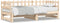 vidaXL - Slaapbank - uitschuifbaar - massief - grenenhout - 2x(90x200) - cm