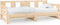 vidaXL - Slaapbank - uitschuifbaar - massief - grenenhout - 2x(90x200) - cm