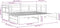 vidaXL - Slaapbank - uitschuifbaar - massief - grenenhout - 2x(90x200) - cm