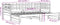 vidaXL - Slaapbank - uitschuifbaar - massief - grenenhout - 2x(90x200) - cm