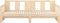vidaXL - Slaapbank - uitschuifbaar - massief - grenenhout - 2x(90x200) - cm