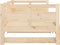 vidaXL - Slaapbank - uitschuifbaar - massief - grenenhout - 2x(90x200) - cm
