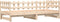 vidaXL - Slaapbank - uitschuifbaar - massief - grenenhout - 2x(90x200) - cm