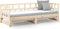vidaXL - Slaapbank - uitschuifbaar - massief - grenenhout - 2x(90x200) - cm