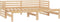 vidaXL - Slaapbank - uitschuifbaar - massief - grenenhout - 2x(90x200) - cm