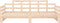 vidaXL - Slaapbank - uitschuifbaar - massief - grenenhout - 2x(90x200) - cm