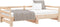 vidaXL - Slaapbank - uitschuifbaar - massief - grenenhout - 2x(90x200) - cm