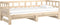 vidaXL - Slaapbank - uitschuifbaar - massief - grenenhout - 2x(90x200) - cm