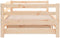 vidaXL - Slaapbank - uitschuifbaar - massief - grenenhout - 2x(90x200) - cm