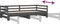 vidaXL - Slaapbank - uitschuifbaar - massief - grenenhout - grijs - 2x(90x200) - cm