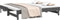 vidaXL - Slaapbank - uitschuifbaar - massief - grenenhout - grijs - 2x(90x190) - cm