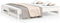 vidaXL - Slaapbank - uitschuifbaar - massief - grenenhout - wit - 2x(90x190) - cm