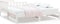 vidaXL - Slaapbank - uitschuifbaar - massief - grenenhout - wit - 2x(90x200) - cm