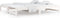 vidaXL - Slaapbank - uitschuifbaar - massief - grenenhout - wit - 2x(90x200) - cm