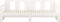 vidaXL - Slaapbank - uitschuifbaar - massief - grenenhout - wit - 2x(90x200) - cm