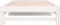 vidaXL - Slaapbank - uitschuifbaar - massief - grenenhout - wit - 2x(90x190) - cm