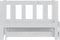 vidaXL - Slaapbank - uitschuifbaar - massief - grenenhout - wit - 2x(90x200) - cm