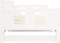 vidaXL - Slaapbank - uitschuifbaar - massief - grenenhout - wit - 2x(80x200) - cm