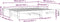 vidaXL - Slaapbank - uitschuifbaar - massief - grenenhout - wit - 2x(90x190) - cm