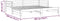 vidaXL - Slaapbank - uitschuifbaar - massief - grenenhout - wit - 2x(90x200) - cm