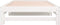 vidaXL - Slaapbank - uitschuifbaar - massief - grenenhout - wit - 2x(90x200) - cm