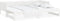 vidaXL - Slaapbank - uitschuifbaar - massief - grenenhout - wit - 2x(80x200) - cm