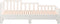 vidaXL - Slaapbank - uitschuifbaar - massief - grenenhout - wit - 2x(90x190) - cm