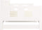 vidaXL - Slaapbank - uitschuifbaar - massief - grenenhout - wit - 2x(90x200) - cm
