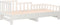vidaXL - Slaapbank - uitschuifbaar - massief - grenenhout - wit - 2x(90x200) - cm