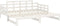vidaXL - Slaapbank - uitschuifbaar - massief - grenenhout - wit - 2x(90x190) - cm