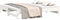 vidaXL - Slaapbank - uitschuifbaar - massief - grenenhout - wit - 2x(90x190) - cm