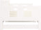 vidaXL - Slaapbank - uitschuifbaar - massief - grenenhout - wit - 2x(80x200) - cm