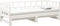 vidaXL - Slaapbank - uitschuifbaar - massief - grenenhout - wit - 2x(90x200) - cm