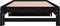 vidaXL - Slaapbank - uitschuifbaar - massief - grenenhout - zwart - 2x(90x190) - cm
