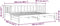 vidaXL - Slaapbank - uitschuifbaar - massief - grenenhout - zwart - 2x(90x190) - cm