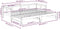 vidaXL - Slaapbank - uitschuifbaar - massief - grenenhout - zwart - 2x(90x190) - cm