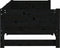 vidaXL - Slaapbank - uitschuifbaar - massief - grenenhout - zwart - 2x(90x190) - cm