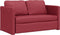 vidaXL - Slaapbank - vloermodel - 2-in-1 - 112x174x55 - cm - kunstleer - wijnrood