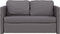 vidaXL - Slaapbank - vloermodel - 2-in-1 - 112x174x55 - cm - kunstleer - grijs