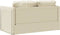 vidaXL - Slaapbank - vloermodel - 2-in-1 - 112x174x55 - cm - kunstleer - crèmekleur