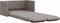 vidaXL - Slaapbank - vloermodel - 2-in-1 - 112x174x55 - cm - stof - taupe