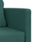 vidaXL - Slaapbank - vloermodel - 2-in-1 - 112x174x55 - cm - stof - donkergroen