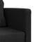 vidaXL - Slaapbank - vloermodel - 2-in-1 - 112x174x55 - cm - stof - zwart
