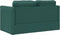 vidaXL - Slaapbank - vloermodel - 2-in-1 - 112x174x55 - cm - stof - donkergroen