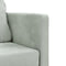 vidaXL - Slaapbank - vloermodel - 2-in-1 - 122x204x55 - cm - fluweel - lichtgrijs