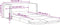vidaXL - Slaapbank - vloermodel - 2-in-1 - 122x204x55 - cm - fluweel - donkergroen
