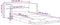 vidaXL - Slaapbank - vloermodel - 2-in-1 - 122x204x55 - cm - fluweel - lichtgrijs