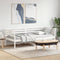 vidaXL - Slaapbank - zonder - matras - 100x200 - cm - massief - grenenhout - wit